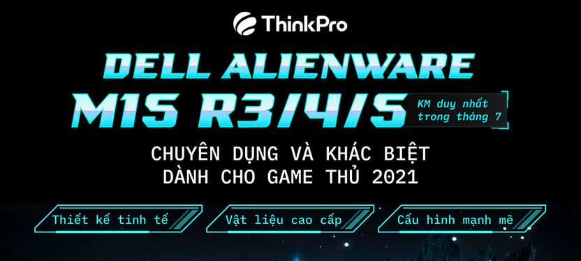 Sắm Alienware, chơi game vui ngày Hè cùng ThinkPro